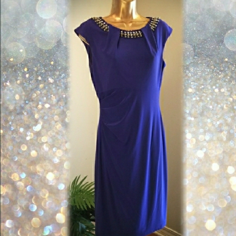 VINCE CAMUTO CAP SLEEVE SHEETH DRESS